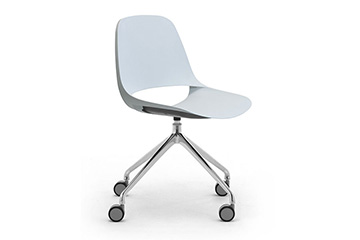 Modern design monocoque fauteuil de travail pivotant Cosmo