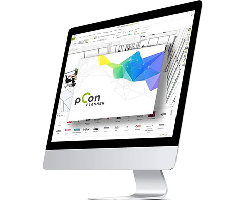 plan avec P-con planner et modeles dwg par Leyform