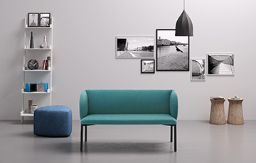 Canapes et fauteuils au design moderne pour le foyer, l'entree et les salles d'attente | LIV by Leyform
