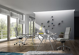 Chaises de bureau et chaises de direction pour meubler avec style Origami CU