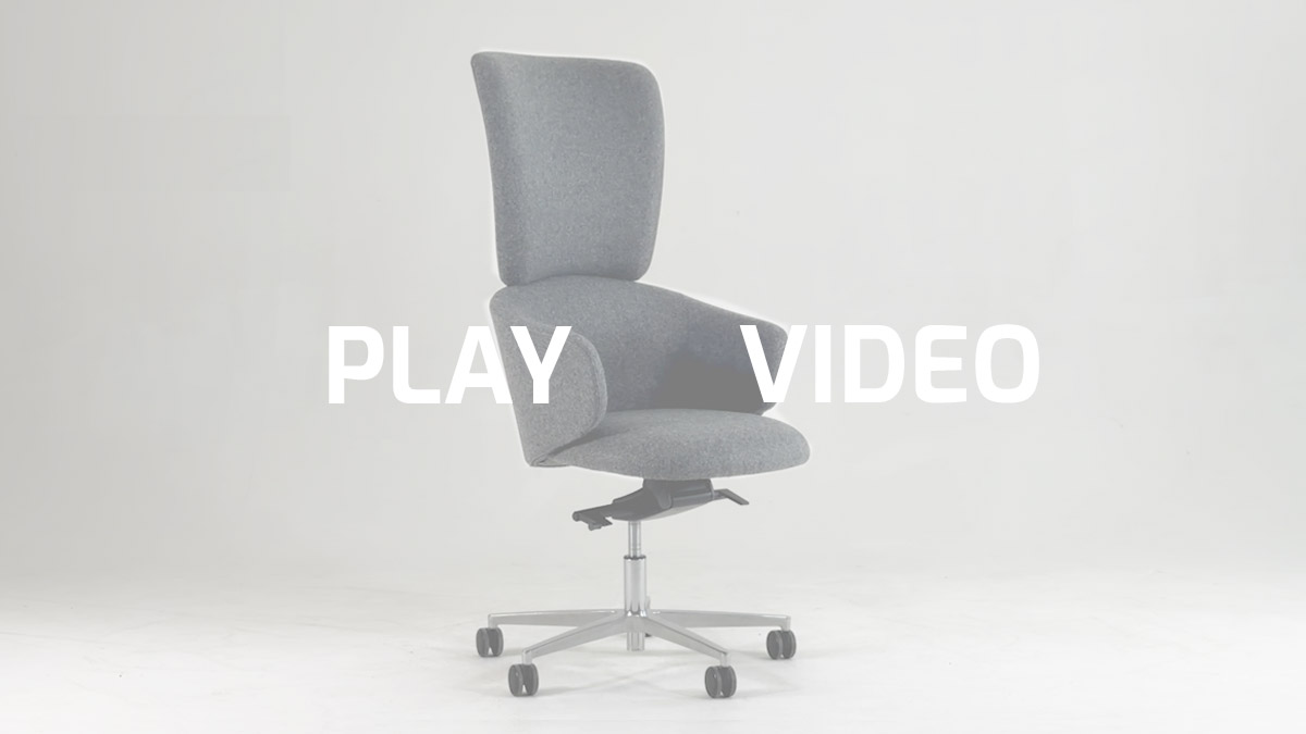 Fauteuil au design moderne pour bureaux de direction | Alise' by Leyform